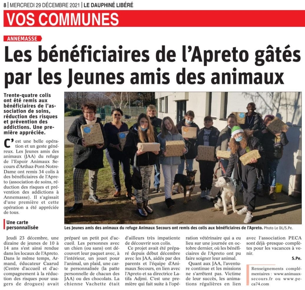 Article DL du 29/12/2021