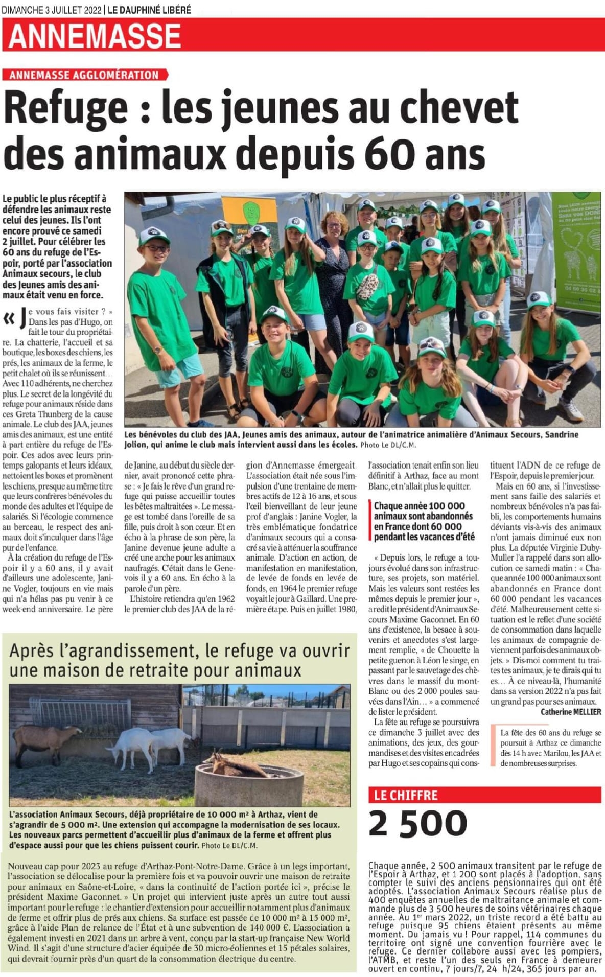 Article DL du 03/07/2022