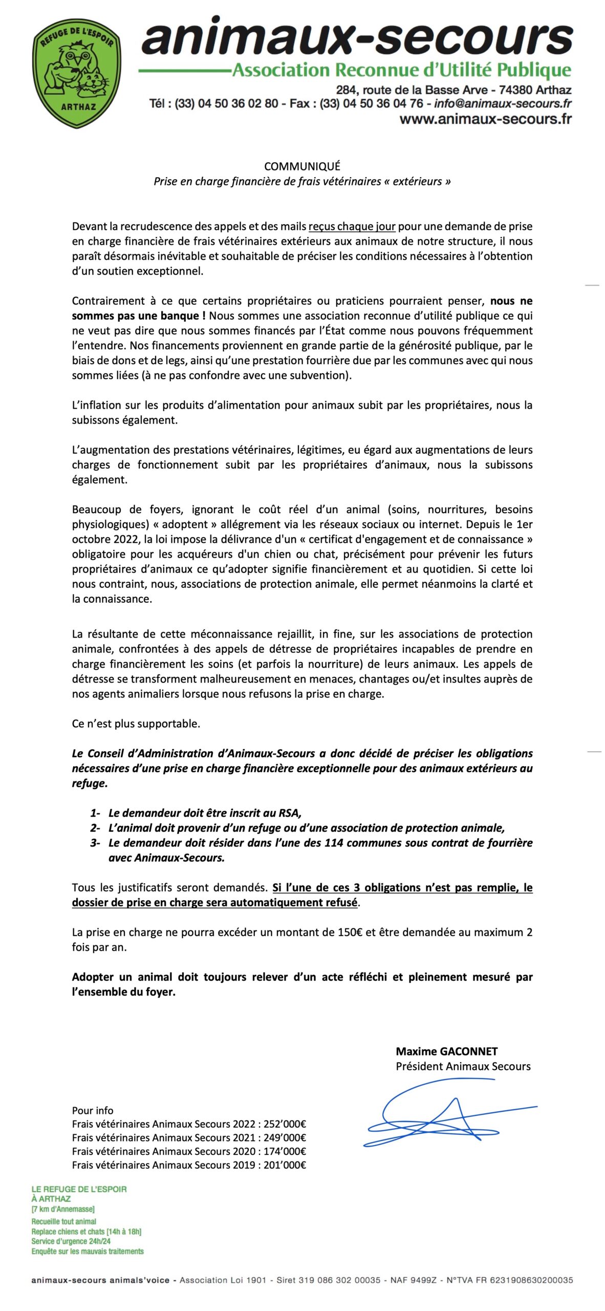 communique